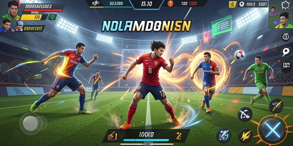 Tangkapan layar saat turnamen berlangsung dengan banyak pemain.