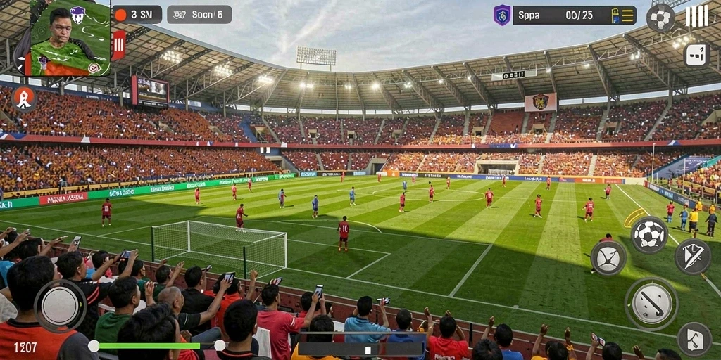 Fitur interaksi sosial yang menarik.