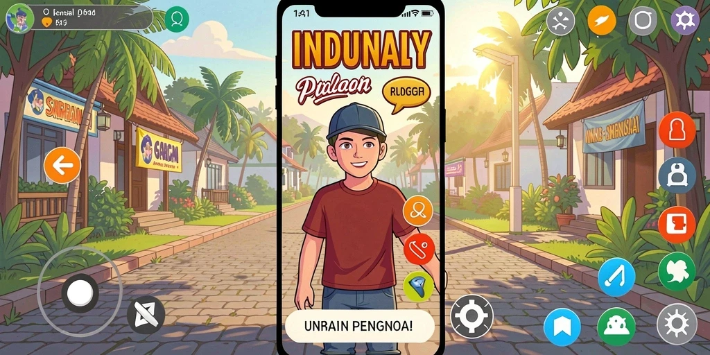 Fitur sosial untuk bermain bersama teman.