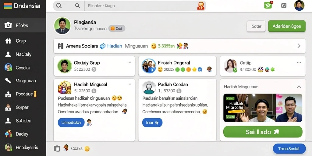 Komunitas aktif yang mendukung interaksi antar pengguna.