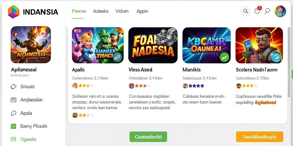 Gameplay yang seru dan menantang setiap level.
