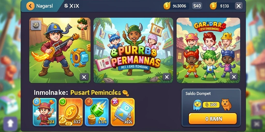 Taktik permainan yang menantang dan seru.