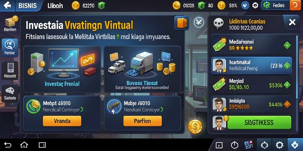 Tantangan menarik di setiap level permainan.